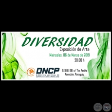 Diversidad - Muestra de Artes Visuales - Mircoles 6 de marzo de 2019